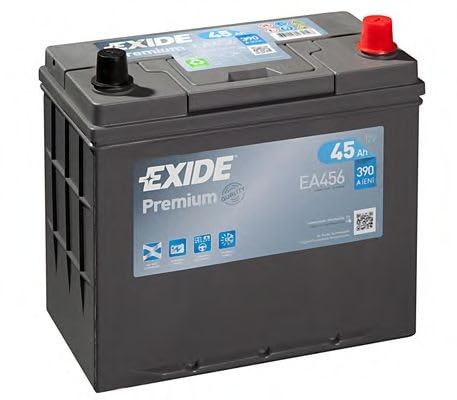 Exide Autobatterie 45Ah EA456 für verschiedene Fahrzeugmodelle