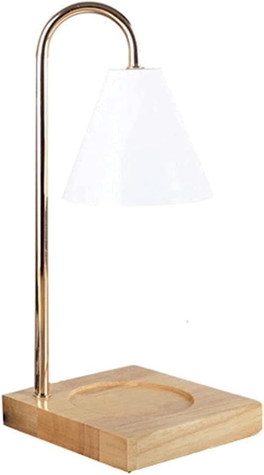 Candle Lamp Creative Melting Wax Lamp with 2 Bulbs and Adjustable Brightness Candle Warmer Lamp for Top Down Wax Melting Lamp