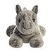 Aurora® Adorable Flopsie™ Rodney Rhino™ Stuffed Animal - Playful Ease - Timeless Companions - Gray 12 Inches