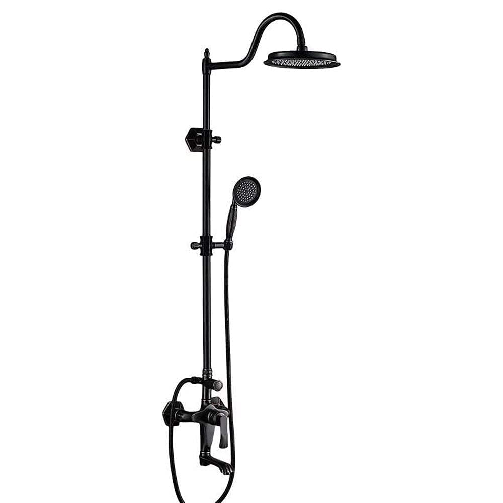 Robinet de douche et colonne haut de gamme effet pluie