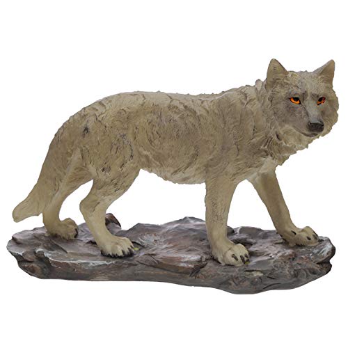 HoitoDeals Protector of the North Wolf Figurine For Home Decor Novelty Gift Ornament (1Pcs Random Design)