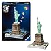 Produktbild Ravensburger 3D Puzzle Iconics: 12008027 Freiheitsstatue - mit Licht - Das berühmte New Yorker Wahrzeichen als detailgetreues und beleuchtetes Modell