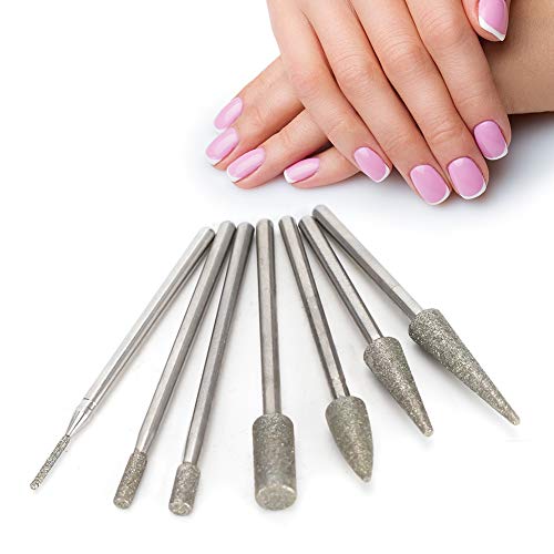Set de brocas para taladro de uñas manicure eléctrico miniatura 1