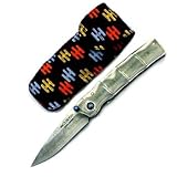 mcusta yoroi damascus Einhandmesser SHINRA TAKE MCUSTA 163009 Einhandmesser Shinra Take Jagd- / Outdoormesser, Silber