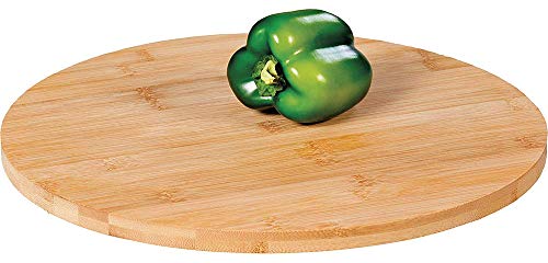 Kesper Rotante E Piatto Da Portata, In Bambù, Colore: Marrone