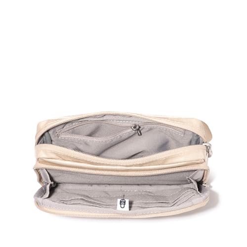 Image of Baggallini Modern Belt Bag 5x8 Travel Fanny Pack Sling Bag Waistpack w /RFID Card Holder Water-resistant Crossbody Bag