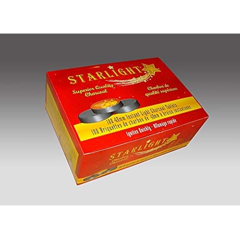 StarLight Hookah Charcoal/Coals, X-Large Cover