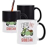 sidecar dedome occasion  Mug Magique J\'peux pas Sidecar  Tasse Humour