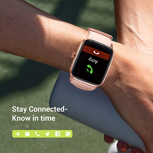 Image of Smart Watch, Fitness Smartwatch with Heart Rate Monitor & Sleep Monitor Health and Fitness Tracker with SpO2 Compatible with iPhone and Android Phones