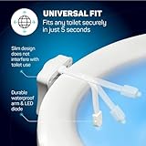 ToiLight The Original Toilet Bowl Night Light. Motion Sensor Fun & Cool Bathroom Accessory. Home Gadget for Men, Women. Gifts for Men Dads Fathers Day Christmas. Funny Novelty Birthday Present - Image 5