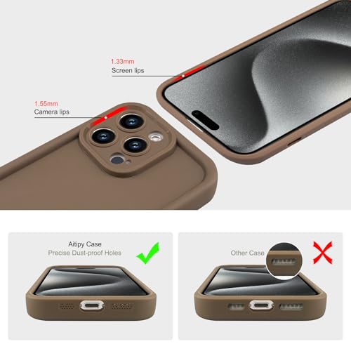 Eviter les rayures avec la coque iPhone 11 Pro Max antichoc souple marron
