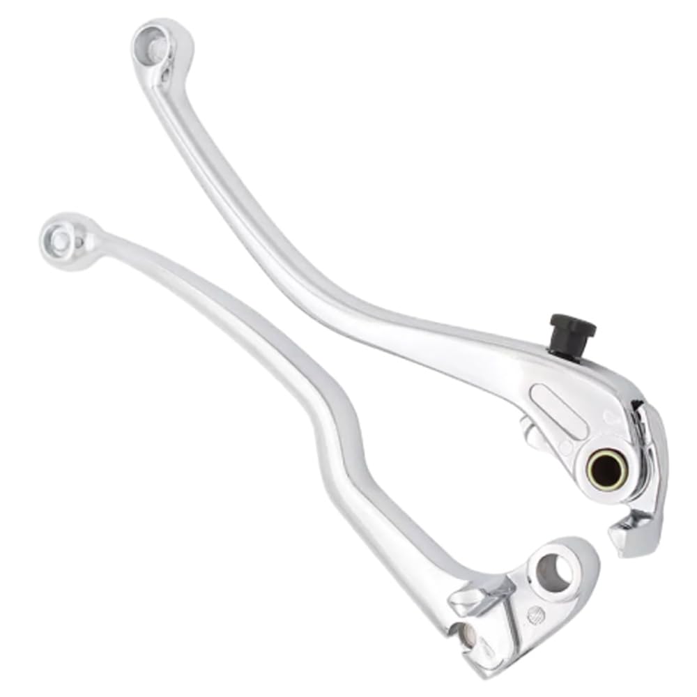 Baceyong – Ensemble de leviers de frein à main et d’embrayage pour moto, pièces de moto Compatible avec Yamaha YZF R1 / YZF-R1 2004-2012, chromé