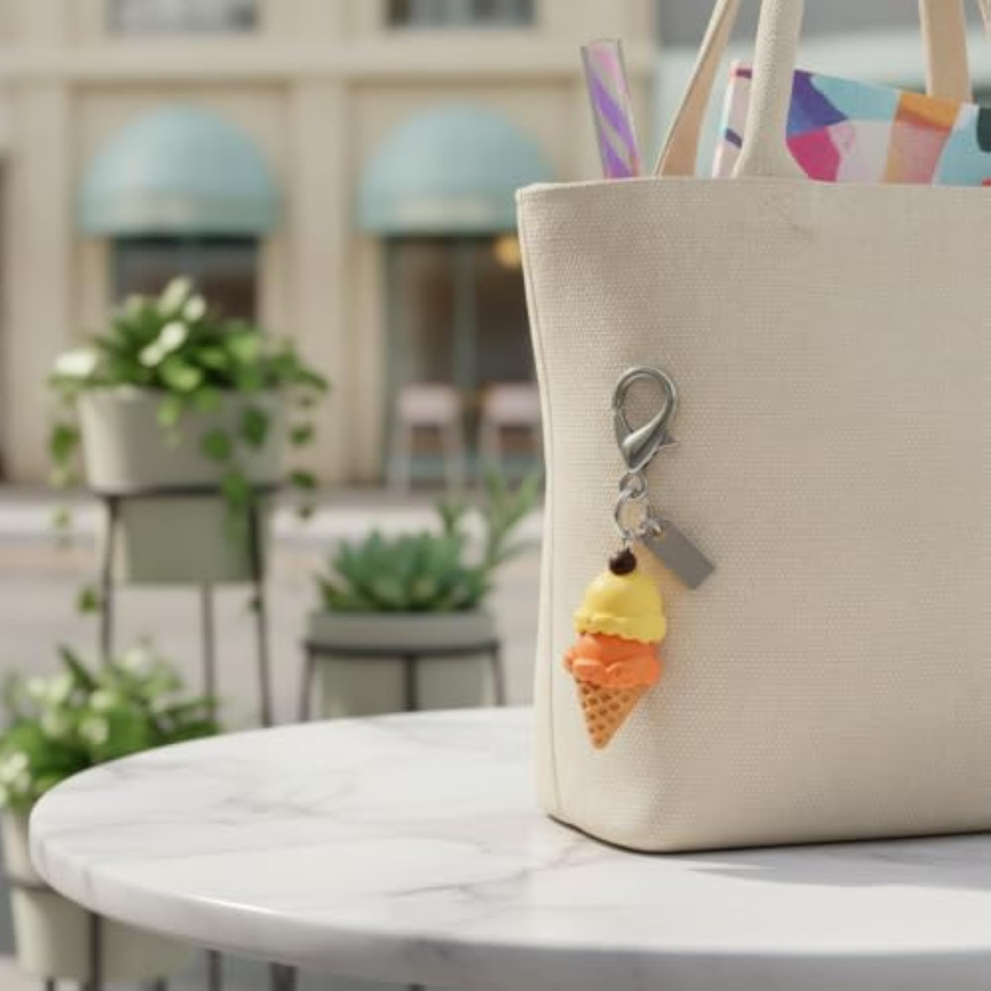 Japanese Style Handmade Resin Ice Pop Charm for Bags
