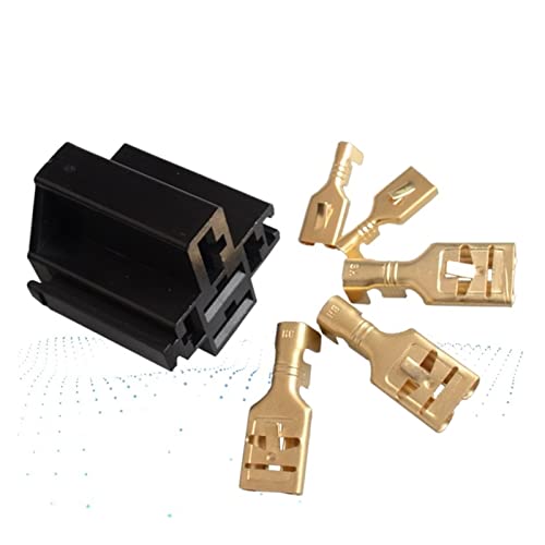 Relais 5 broches auto avec support de prise et 5 bornes pour circuit de véhicule 80A - 7