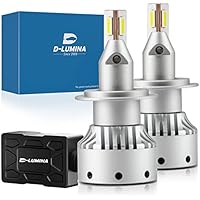 D-Lumina H7 LED Car Lenticular Bulb Anti Error Canbus 120W