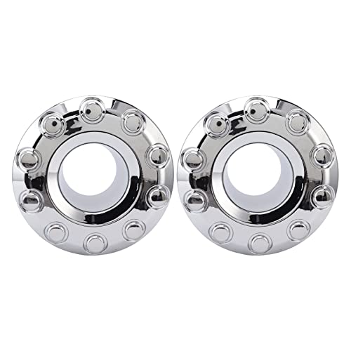 Pair of 19.5in Front Wheel Hub Center Cap 10 Lug 5C3Z1130NA
