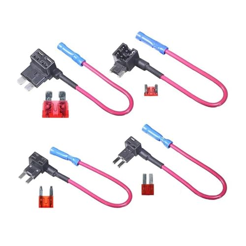 Porte-fusible à lame de taille moyenne pour voiture avec fusible mini 2A