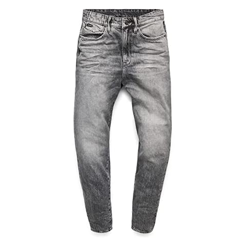 G-STAR RAW Women's Janeh Ultra High Mom Ankle Jeans,Grey (Sun Faded Basalt C049-b380),28W/30L Cover