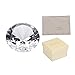 SHINY HANDLES 80mm/3.15" Clear Crystal Faceted Diamond Paperweights Jewel Paperweight for Office Decoration Home Décor