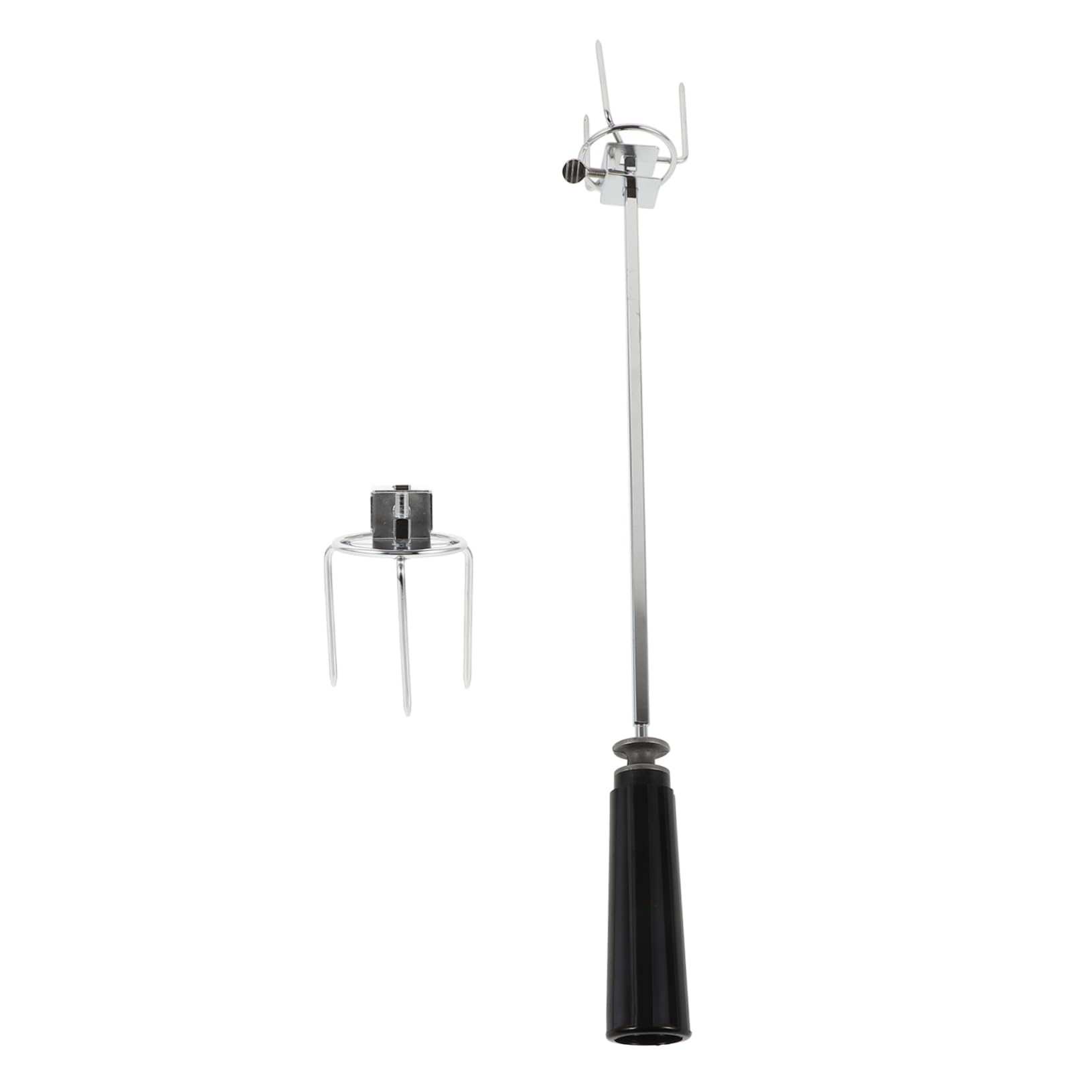 Hemobllo 3 Set Forchetta Da Barbecue Forchetta Per Friggitrice Ad Aria Bastoncini Da Barbecue Per Pollo Arrosto Spiedo Grigliare Spiedini Alla Griglia Acciaio Inossidabile Argento