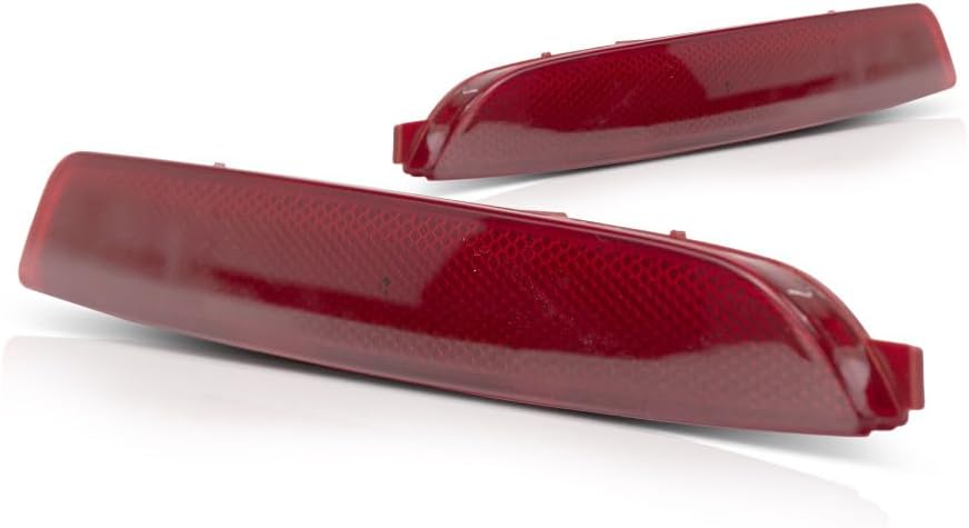 CarLights360 For Kia Sorento Rear Bumper Reflector 2011 2012 2013 Driver and Passenger Side CAPA KI1184102, KI1185102 | 92405 1U200