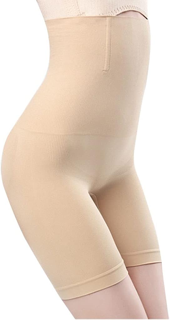 High Waisted Body Shaping Shorts Shapewear for Women Sexier Breathable Comfort (Black XX)