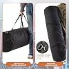 Bolsa para hardware de batería resistente de 50" | Bolsa grande de transporte para batería, con correa para hombro removible para soportes de platillos, soporta aproximadamente 33 libras 8