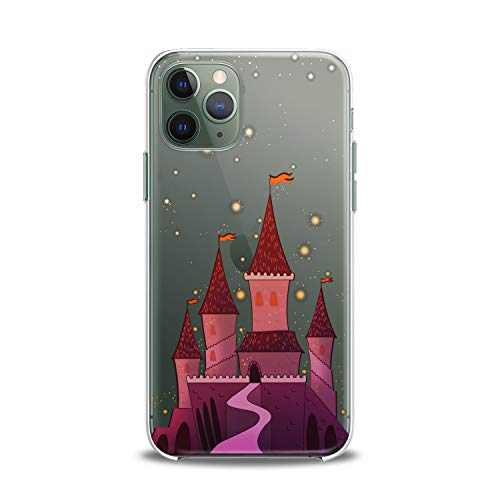 Lex Altern Case Compatible With Iphone 14 13 Pro Max 12 Mini 11 Xs Xr 8 X 7+ 6 Se 5 Castle Figure Magic Girl Slim Fit Purple Tower Art Lightweight Cover Kids Smooth Print Design Clear Soft Castle #TOP5