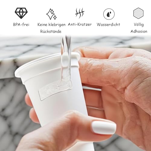 Thermo-Etikettenband Kompatibel Mit Nelko P21, Polono P31s, Supvan E10-6 Rollen (960 Etiketten) Selbstklebend, 12x40mm, Wasser- Und Ölbeständig - Für Büro, Zuhause, Schule