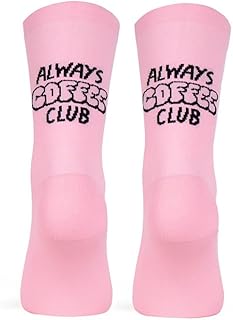 PACIFIC AND COLORS Calcetin running unisex Coffee Club, tricotado
