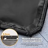 COSTWAY Mata podłogowa do garażu, 670 x 275 cm, mata zatrzymująca olej, antypoślizgowa, wodoodporna, wielokrotnego użytku, z dwustronną taśmą klejącą, do warsztatu, garażu
