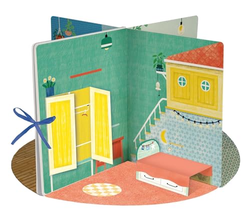 Mein großes Sticker-Spielhaus: Aufstellen, stickern und losspielen | Innovative Kombination aus Puppenhaus & Stickerbuch, mit 300 Aufklebern