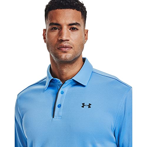 Image of Under Armour Men's Polyester Solid Tech Polo | T-Shirt | 1290140-001