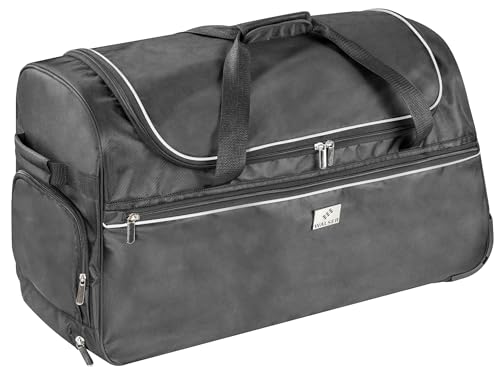 Sac de voyage Carbags WALSER trolley noir et argent de 95L