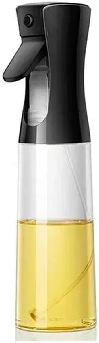 1Pcs 200/300/500 ML Oil Kitchen Household Edible Spray Bottle Atomized Misty Tank Air Fryer(1pc 200ml white)