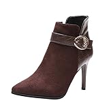 zapatillas para mujer zapatos de invierno de mujer de las señoras botas de algodón de la flocada botas de nieve de martin cortas de gamuza gastadas más terciopelo botas cortas calientes
