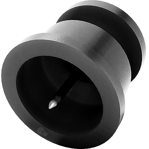 Isolador Roldana Cerca Elétrica Preto - 200 Unidades