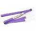 Aexit Purple 3 Chain & Rope Fittings Meters Length 32mm Width Eye to Eye Polyester Web Wire Rope Clips Lifting Strap
