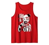 Terrifier Art The Clown Bloody Face Contrast Horror Movie Tank Top