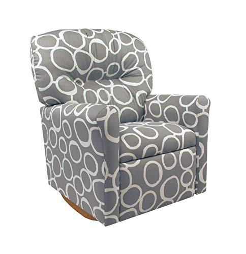 Dozydotes Contemporary Freehand Storm - Grey Rocker Recliner #TOP5