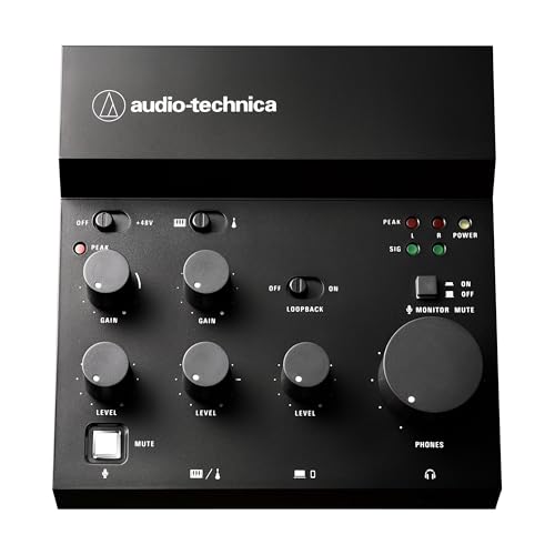 Audio-Technica AT-UMX3 USB Desktop Audio Mixer