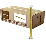 Catchmaster Gold Stick 962 Large 24' Fly Trap - 1 Case - 24 Fly Sticks