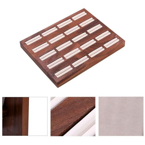 Boîte à bijoux en bois 20 emplacements cadeau idéal pour elle