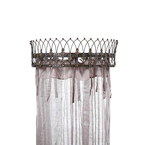 Creative Co-Op Metal Curtain Crown by Creative Co-Op - Image 6