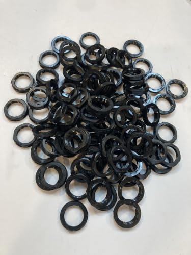 Heyco 8465 NLN 3/4 NPT Black Nylon LOCKNUT (Package of 100) image 4