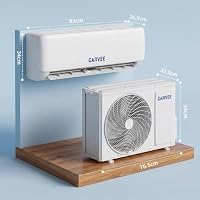 Thaookte Split-Klimaanlage 12000 BTU (3,5 kW) mit Inverter – A++ Energieeffizienz, WiFi & App, Kühlen & Heizen, Entfeuchten, R32 Kältemittel, Wandmontage, für Räume bis 45 m² – Ansicht 7