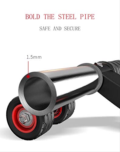 Rueda abdominal sin ruido BAJIE rodillo desmontable para ejercicio de cintura 4