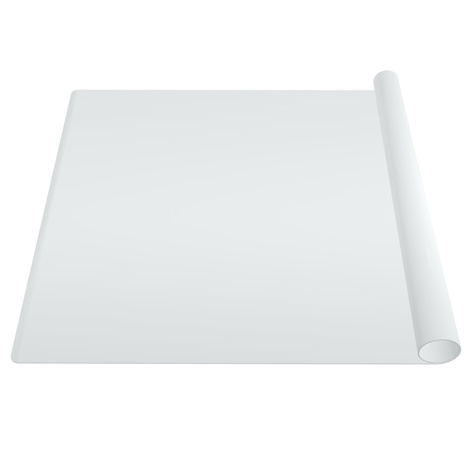 Tappetino in Silicone Grande 80x60cm,Tappetino Silicone Cucina Resistente al Calore,Tappetino Antiscivolo e Antiaderente,per Protezione del Desktop,per Casa Ufficio Artigianato Fai da Te,Trasparente