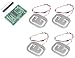 Degraw - 4 pcs 50kg Load Cells and HX711 Combo Pack Kit | Load Cell Amplifier ADC Weight Sensor for Load Cell Arduino | Bathroom Scale kit