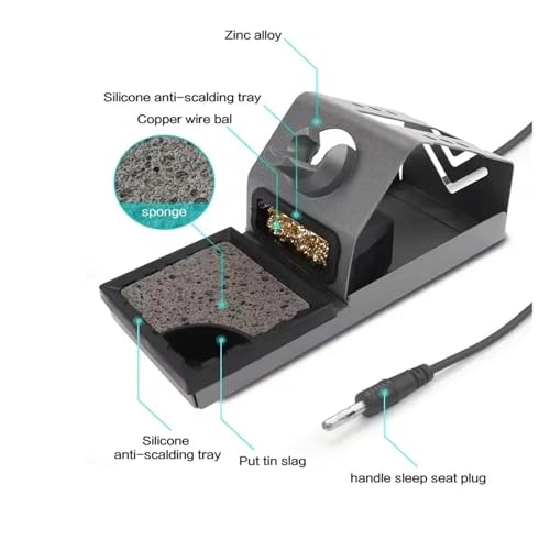 Estación de soldadura T12-X Plus digital de 75W para reparación de placas 6